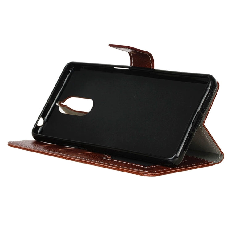 For Doogee Shoot 1 Retro Crazy Horse Texture Horizontal Flip Leather Case with Holder & Card Slots & Wallet & Photo Frame