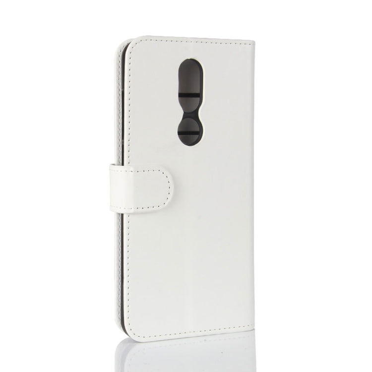 Crazy Horse Texture Horizontal Flip Leather Case for Wiko View Prime, with Holder & Card Slots & Wallet