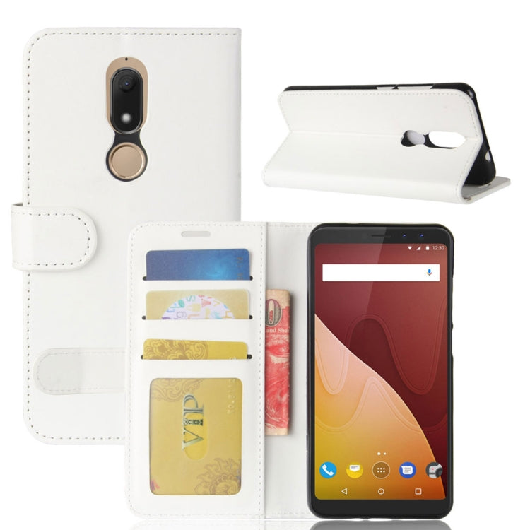 Crazy Horse Texture Horizontal Flip Leather Case for Wiko View Prime, with Holder & Card Slots & Wallet