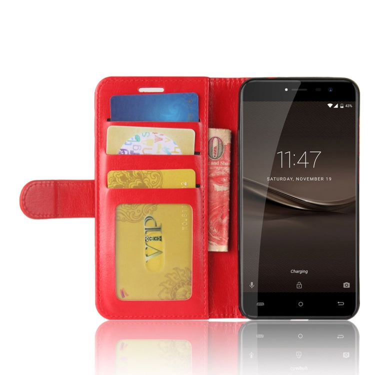 For CUBOT  Note Plus Crazy Horse Texture Horizontal Flip Leather Case with Holder & Card Slots & Wallet