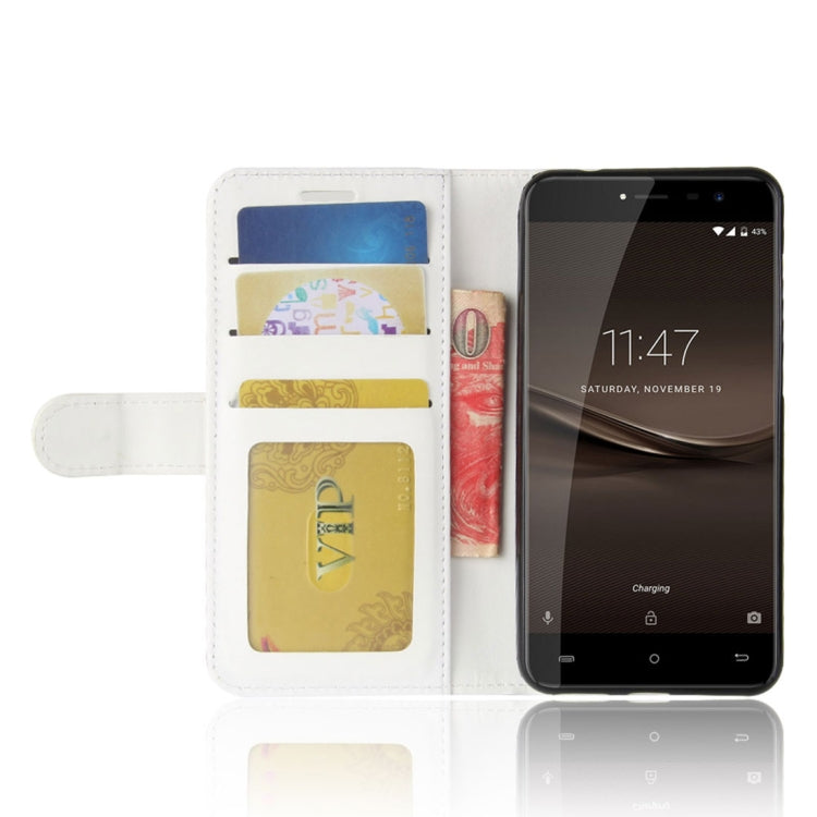 For CUBOT  Note Plus Crazy Horse Texture Horizontal Flip Leather Case with Holder & Card Slots & Wallet