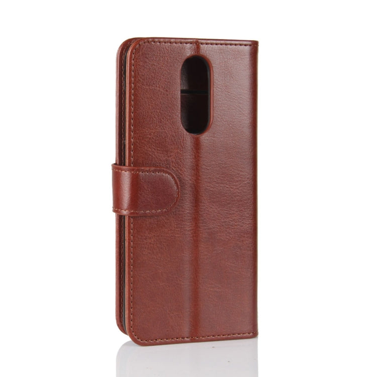 For CUBOT  Note Plus Crazy Horse Texture Horizontal Flip Leather Case with Holder & Card Slots & Wallet
