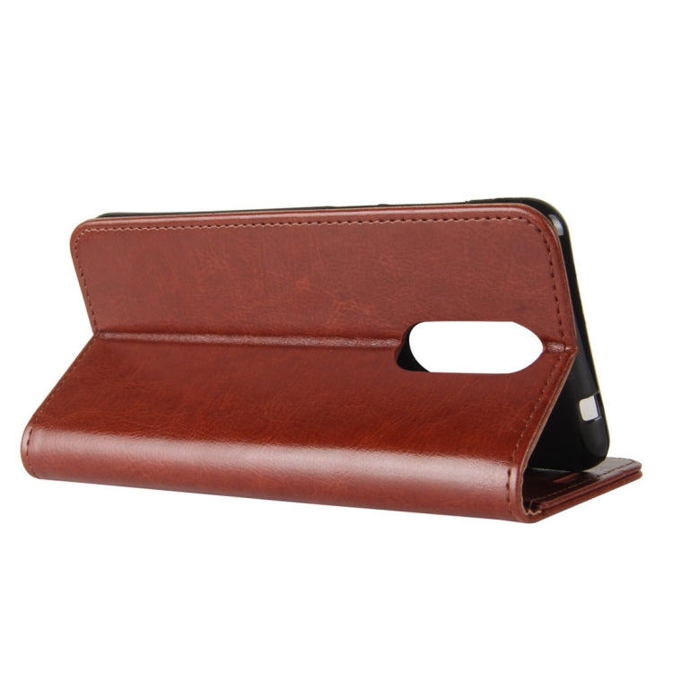 For CUBOT  Note Plus Crazy Horse Texture Horizontal Flip Leather Case with Holder & Card Slots & Wallet