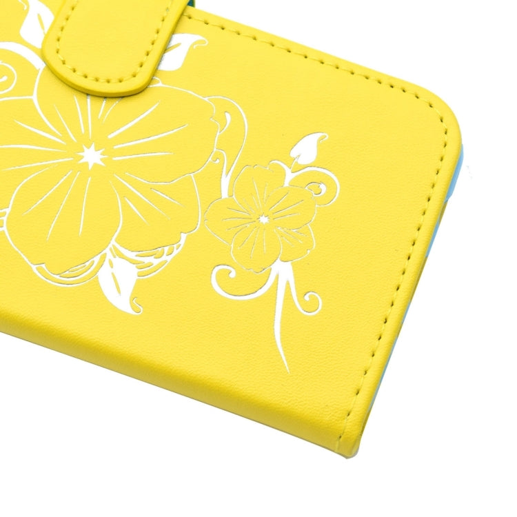 For Huawei P9 Lite Bronzing Butterfly Pattern Horizontal Flip PU Leather Case with Holder & Card Slots & Wallet