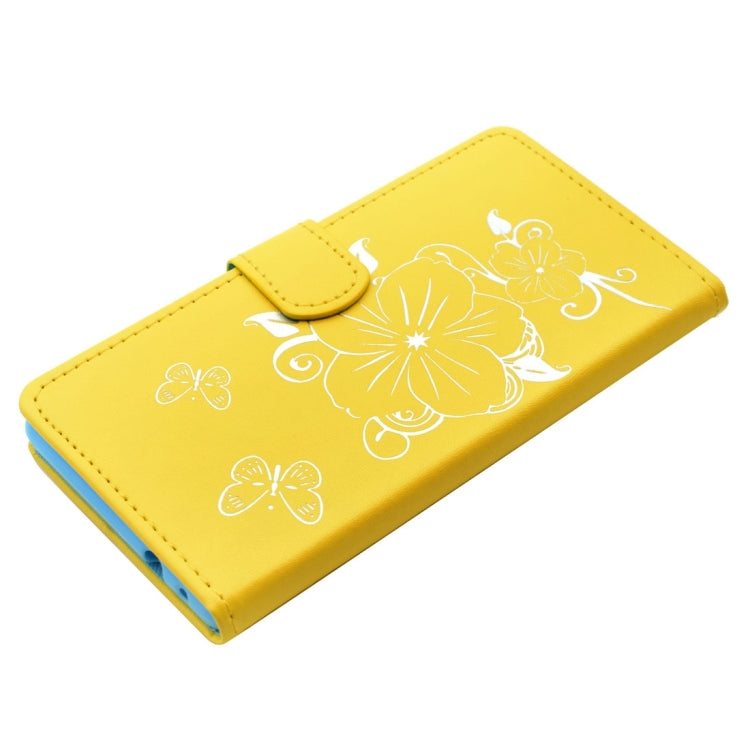 For Huawei P8 Bronzing Butterfly Pattern Horizontal Flip PU Leather Case with Holder & Card Slots & Wallet