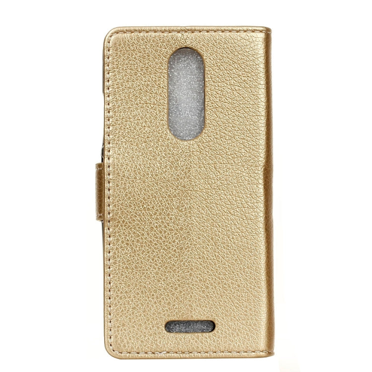 For Wiko Upluse Litchi Texture Horizontal Flip Leather Case with Holder & Card Slots & Wallet