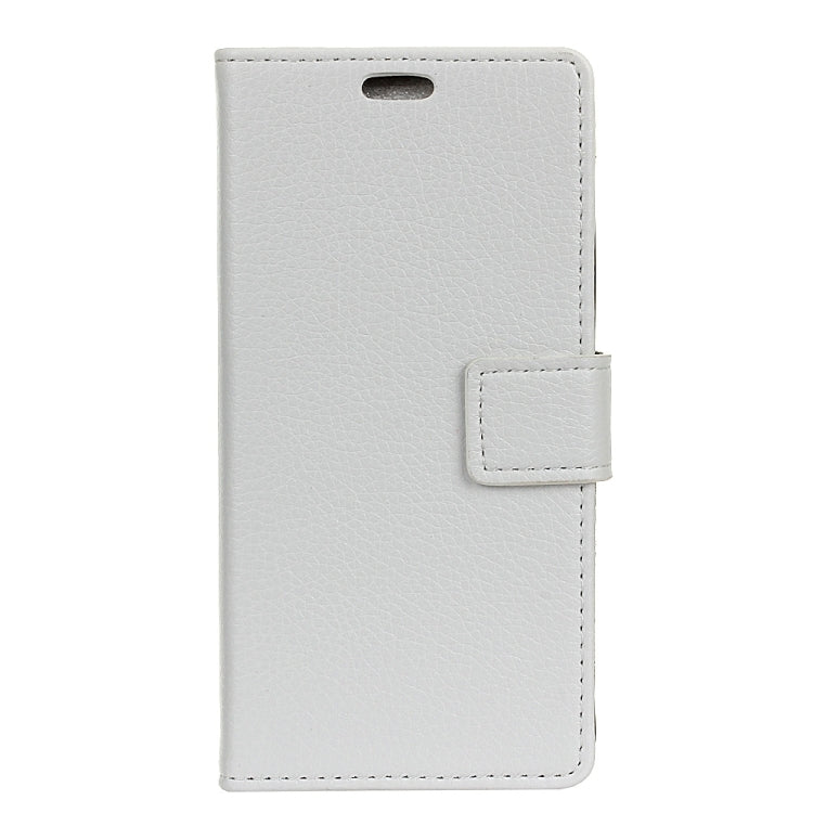 For Wiko Upluse Litchi Texture Horizontal Flip Leather Case with Holder & Card Slots & Wallet