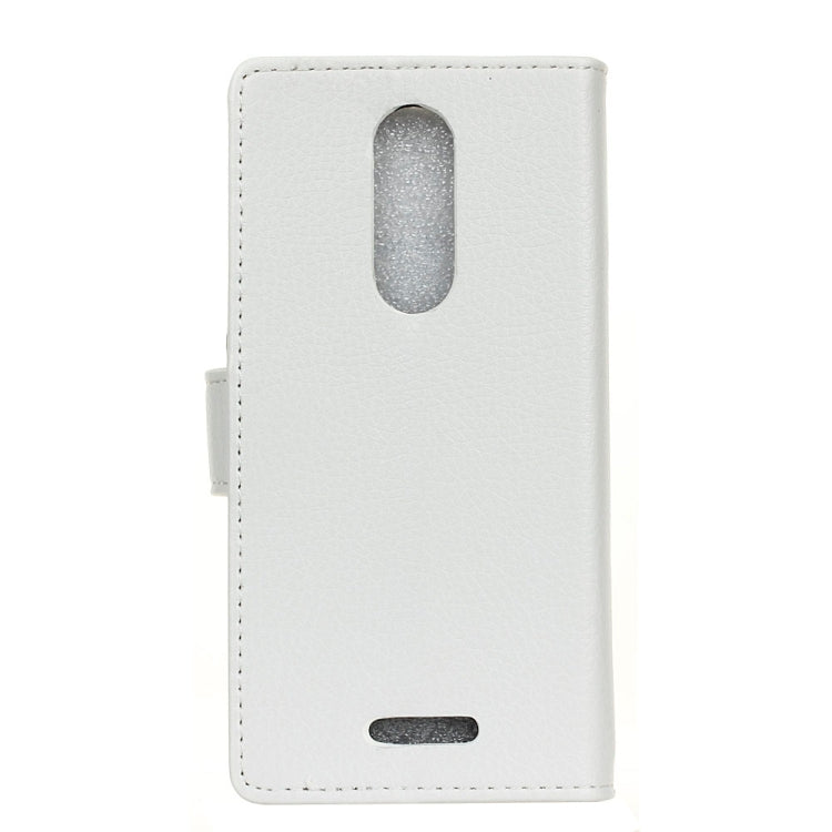 For Wiko Upluse Litchi Texture Horizontal Flip Leather Case with Holder & Card Slots & Wallet