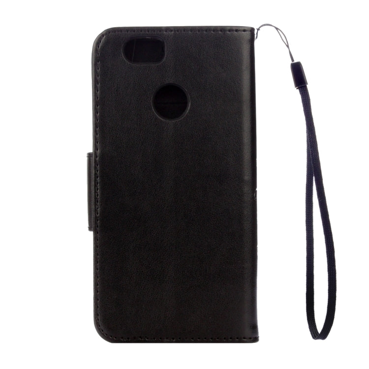 For Huawei nova Butterflies LOVE for  Flowers Embossing Horizontal Flip Leather Case with Holder & Card Slots & Wallet & Lanyard