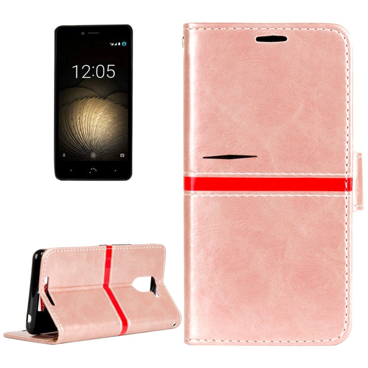 For BQ Aquaris U Plus Retro Crazy Horse Texture Horizontal Flip Leather Case with Holder & Card Slots & Wallet