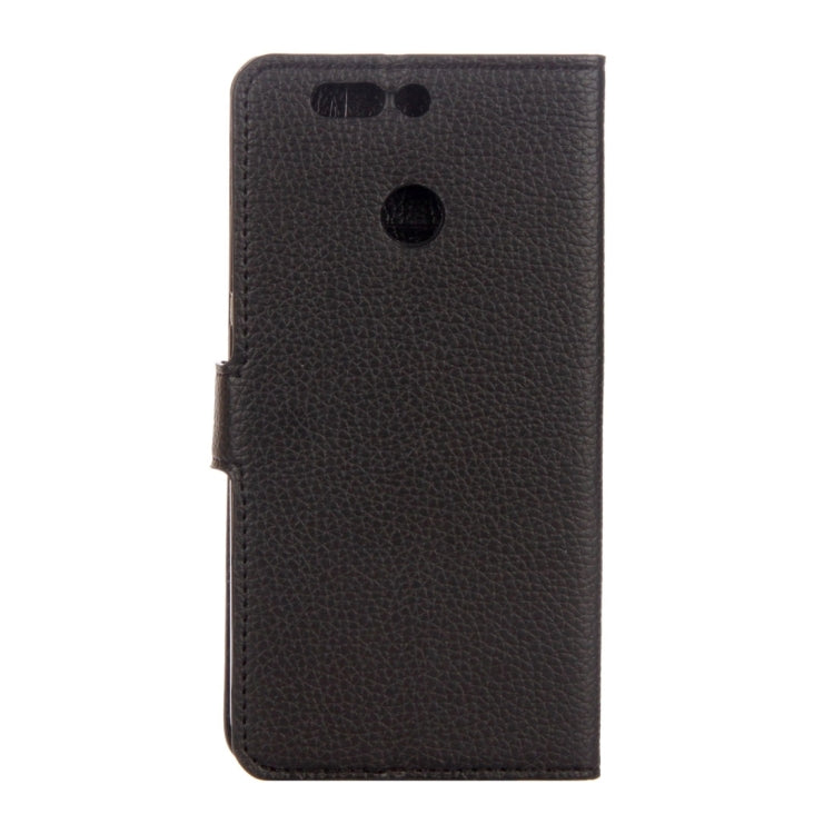 For Huawei  Honor 8 Pro / Honor V9  Litchi Texture Horizontal Flip Leather Case with Holder & Card Slots & Wallet