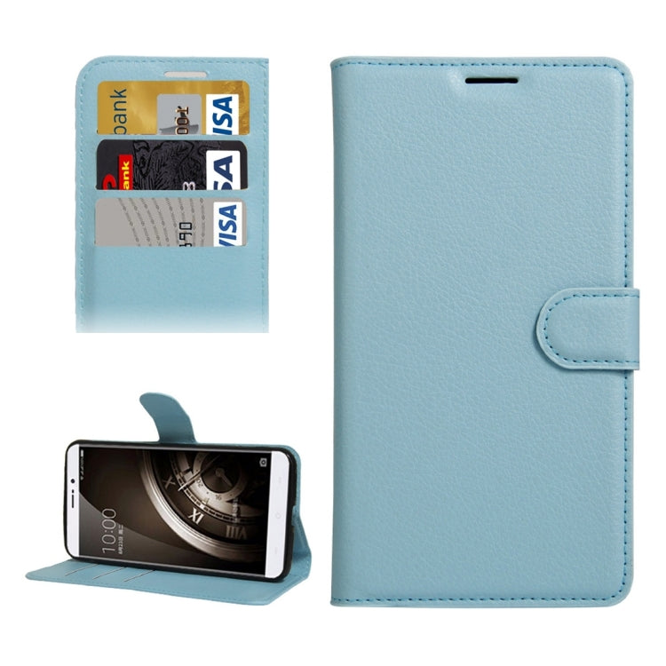 For QiKU 360 Q5 Litchi Texture Horizontal Flip PU Leather Case with Holder & Card Slots & Wallet
