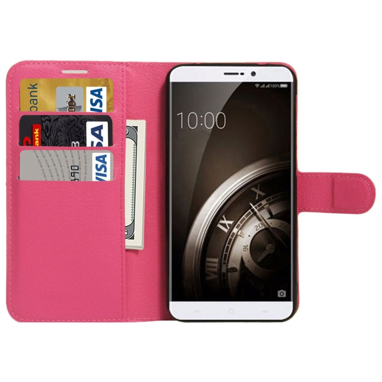 For QiKU 360 Q5 Litchi Texture Horizontal Flip PU Leather Case with Holder & Card Slots & Wallet