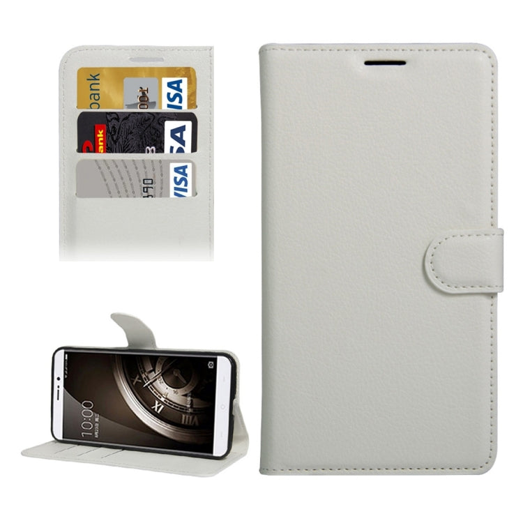 For QiKU 360 Q5 Litchi Texture Horizontal Flip PU Leather Case with Holder & Card Slots & Wallet