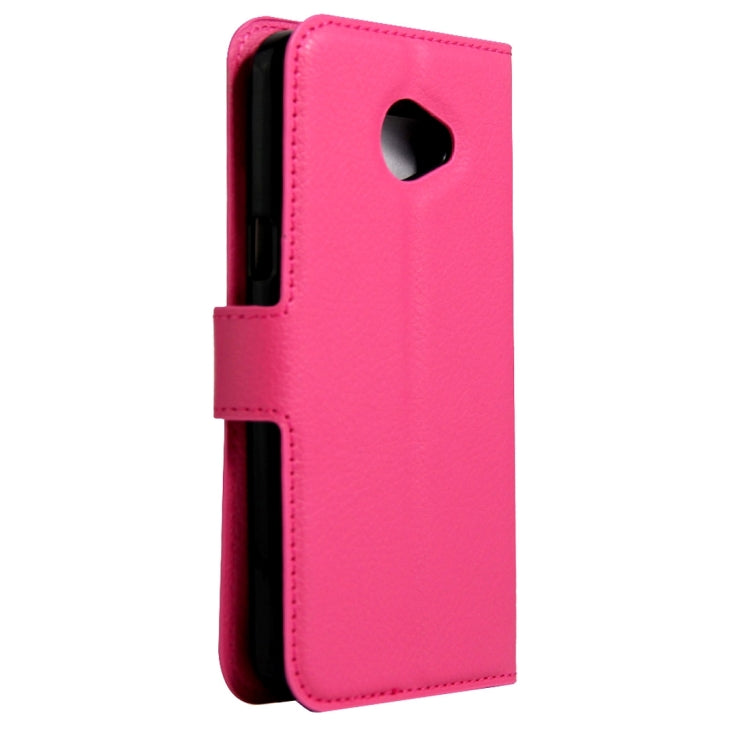 For LG K5 Litchi Texture Horizontal Flip Leather Case with Magnetic Buckle & Holder & Card Slots & Wallet