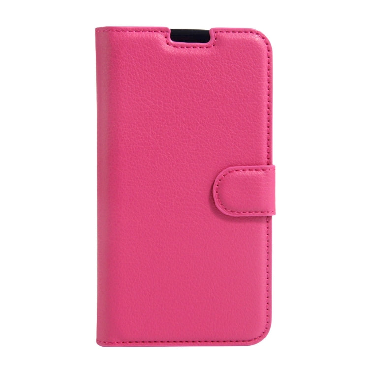 For LG Stylus 2 / LS775 Litchi Texture Horizontal Flip Leather Case with Holder & Card Slots & Wallet