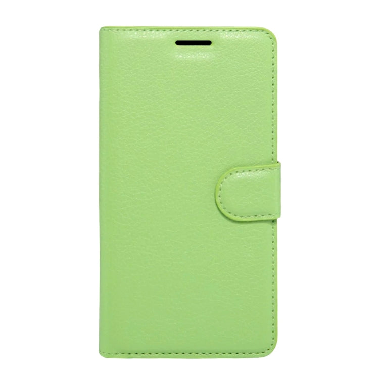 Litchi Texture Horizontal Flip Genuine Leather Case with Holder & Card Slots & Wallet for Alcatel POP 4 Plus & Fierce 4