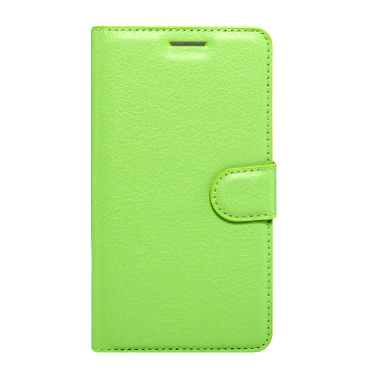For Wiko Lenny 3 Litchi Texture Horizontal Flip Leather Case with Magnetic Buckle & Holder & Card Slots & Wallet