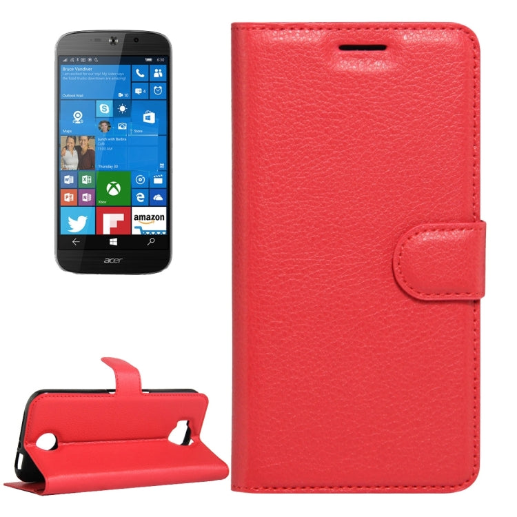 For Acer Liquid Jade Primo 5.5 inch & Liquid Jade 2 Litchi Texture Horizontal Flip Leather Case with Magnetic Buckle & Holder & Card Slots & Wallet