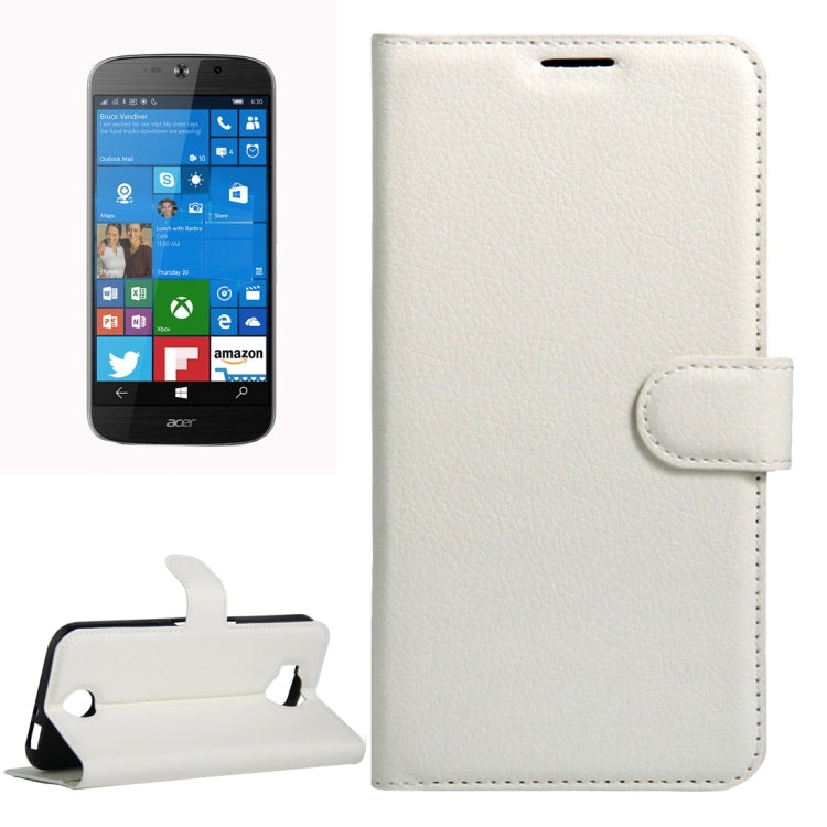 For Acer Liquid Jade Primo 5.5 inch & Liquid Jade 2 Litchi Texture Horizontal Flip Leather Case with Magnetic Buckle & Holder & Card Slots & Wallet