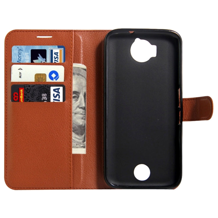 For Acer Liquid Jade Primo 5.5 inch & Liquid Jade 2 Litchi Texture Horizontal Flip Leather Case with Magnetic Buckle & Holder & Card Slots & Wallet
