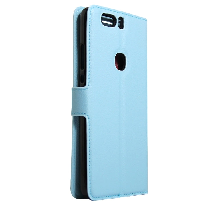 For Huawei  Honor V8 Litchi Texture Horizontal Flip Leather Case with Magnetic Buckle & Holder & Card Slots & Wallet