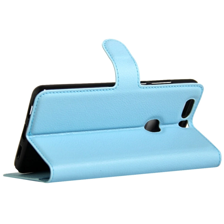 For Huawei  Honor V8 Litchi Texture Horizontal Flip Leather Case with Magnetic Buckle & Holder & Card Slots & Wallet