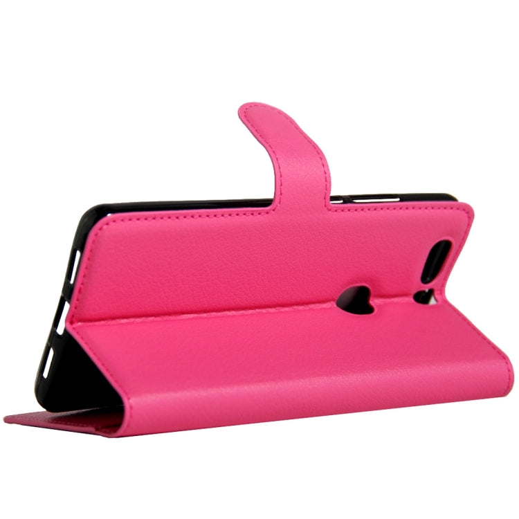 For Huawei  Honor V8 Litchi Texture Horizontal Flip Leather Case with Magnetic Buckle & Holder & Card Slots & Wallet