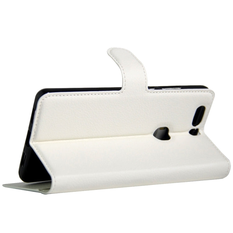 For Huawei  Honor V8 Litchi Texture Horizontal Flip Leather Case with Magnetic Buckle & Holder & Card Slots & Wallet