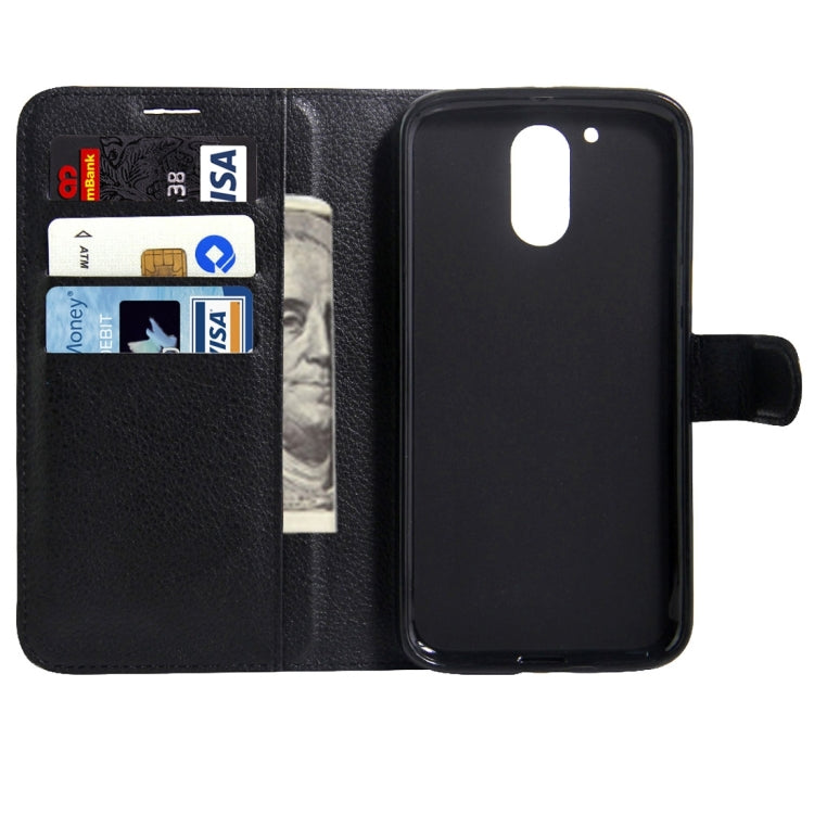 For Motorola Moto G (4rd gen) & G (4rd gen) Plus Litchi Texture Horizontal Flip Leather Case with Magnetic Buckle & Holder & Card Slots & Wallet