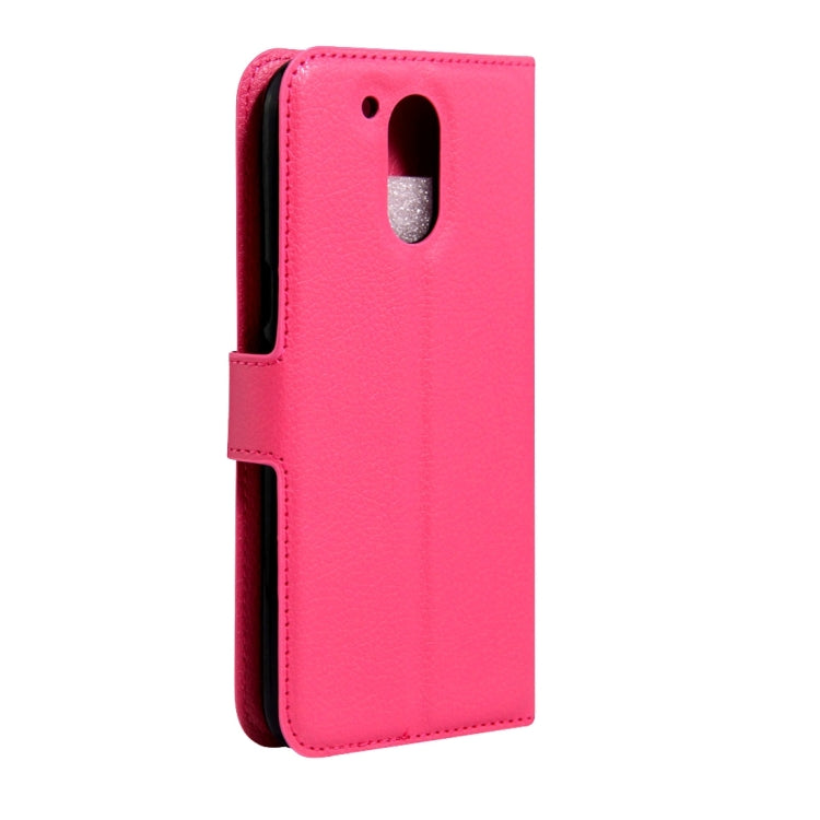 For Motorola Moto G (4rd gen) & G (4rd gen) Plus Litchi Texture Horizontal Flip Leather Case with Magnetic Buckle & Holder & Card Slots & Wallet