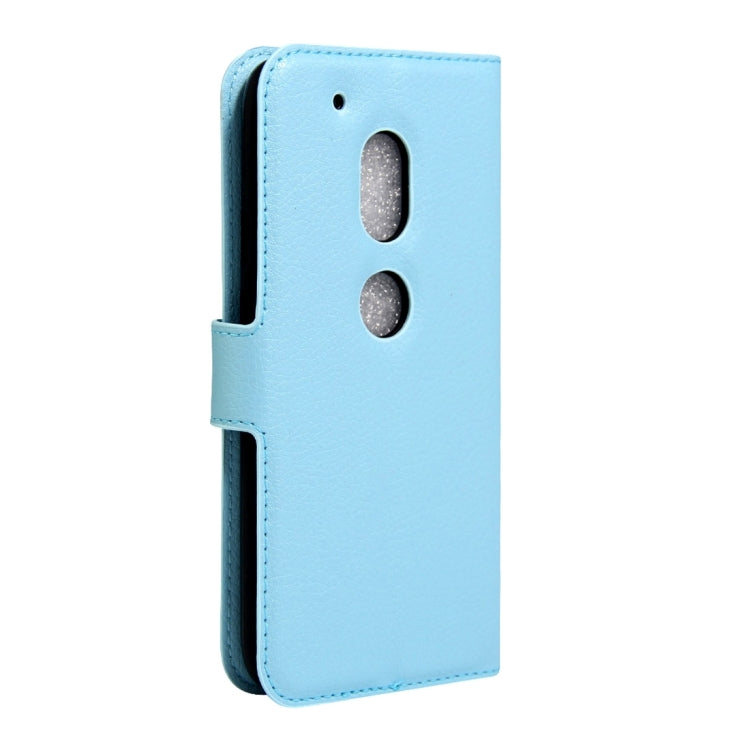 For Motorola Moto G4 Play Litchi Texture Horizontal Flip Leather Case with Magnetic Buckle & Holder & Card Slots & Wallet