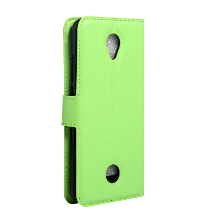For Acer Liquid Zest / Z525 Litchi Texture Horizontal Flip Leather Case with Magnetic Buckle & Holder & Card Slots & Wallet