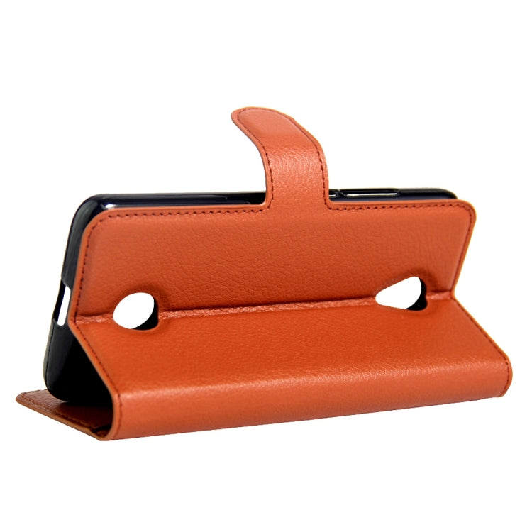 For Acer Liquid Zest / Z525 Litchi Texture Horizontal Flip Leather Case with Magnetic Buckle & Holder & Card Slots & Wallet