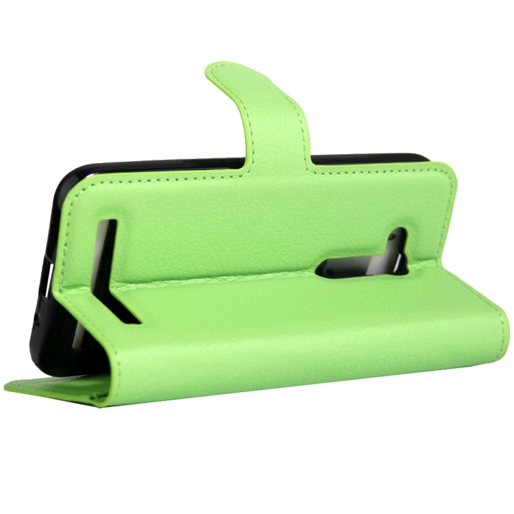 For Asus ZenFone GO / ZB452KG Litchi Texture Horizontal Flip Leather Case with Magnetic Buckle & Holder & Card Slots & Wallet