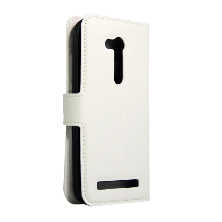 For Asus ZenFone GO / ZB452KG Litchi Texture Horizontal Flip Leather Case with Magnetic Buckle & Holder & Card Slots & Wallet
