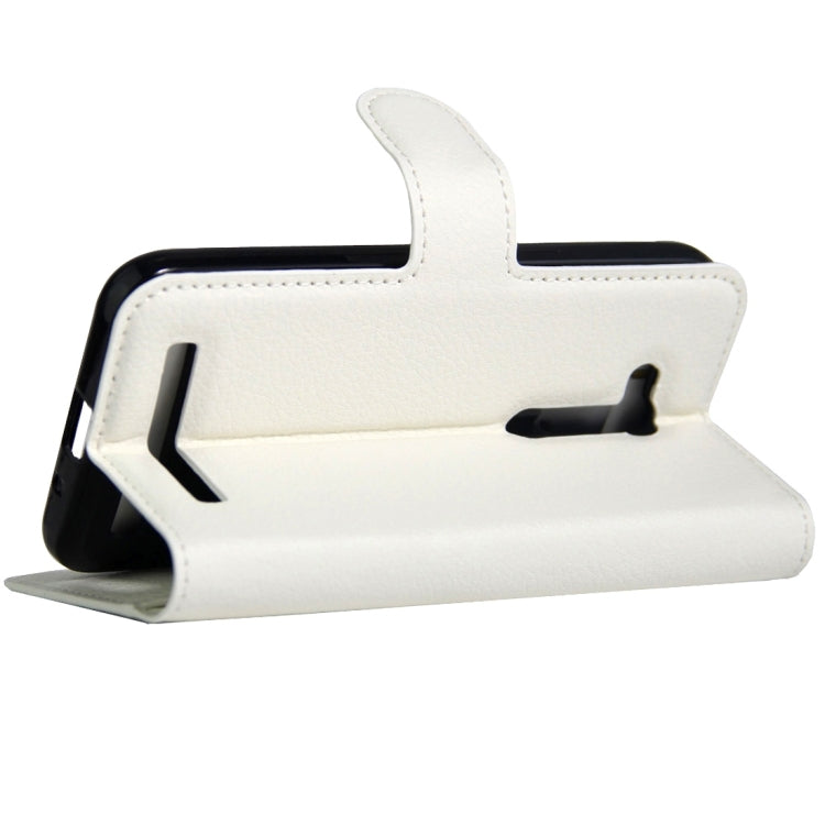 For Asus ZenFone GO / ZB452KG Litchi Texture Horizontal Flip Leather Case with Magnetic Buckle & Holder & Card Slots & Wallet