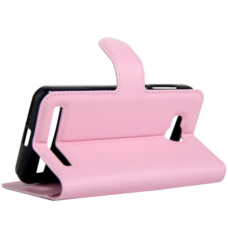 For Huawei  Y3 II / Y311 Litchi Texture Horizontal Flip Leather Case with Magnetic Buckle & Holder & Card Slots & Wallet