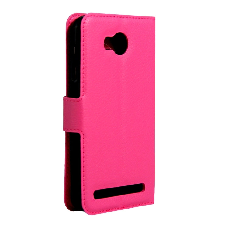 For Huawei  Y3 II / Y311 Litchi Texture Horizontal Flip Leather Case with Magnetic Buckle & Holder & Card Slots & Wallet