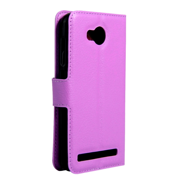 For Huawei  Y3 II / Y311 Litchi Texture Horizontal Flip Leather Case with Magnetic Buckle & Holder & Card Slots & Wallet