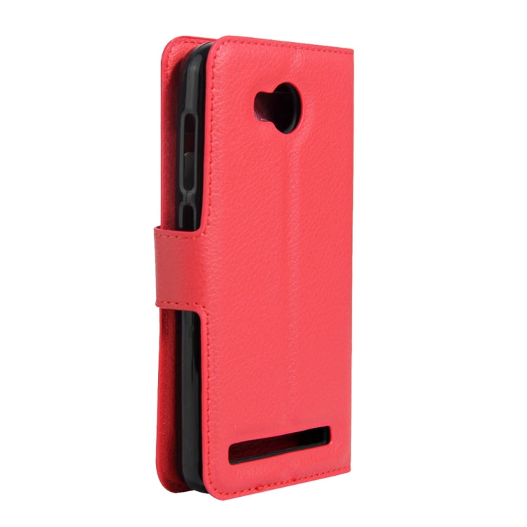 For Huawei  Y3 II / Y311 Litchi Texture Horizontal Flip Leather Case with Magnetic Buckle & Holder & Card Slots & Wallet