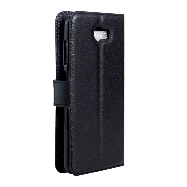For Huawei  Y5 II Litchi Texture Horizontal Flip Leather Case with Magnetic Buckle & Holder & Card Slots & Wallet