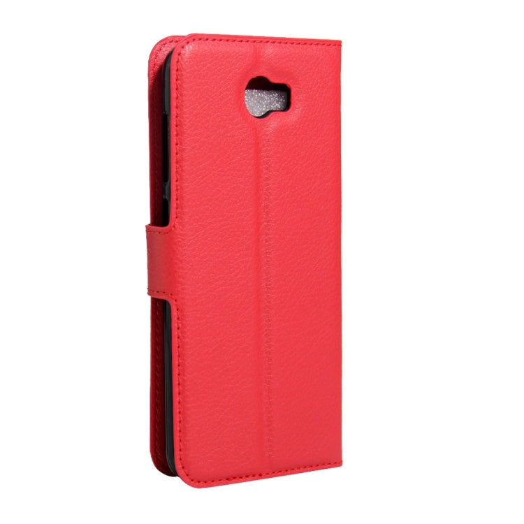 For Huawei  Y5 II Litchi Texture Horizontal Flip Leather Case with Magnetic Buckle & Holder & Card Slots & Wallet