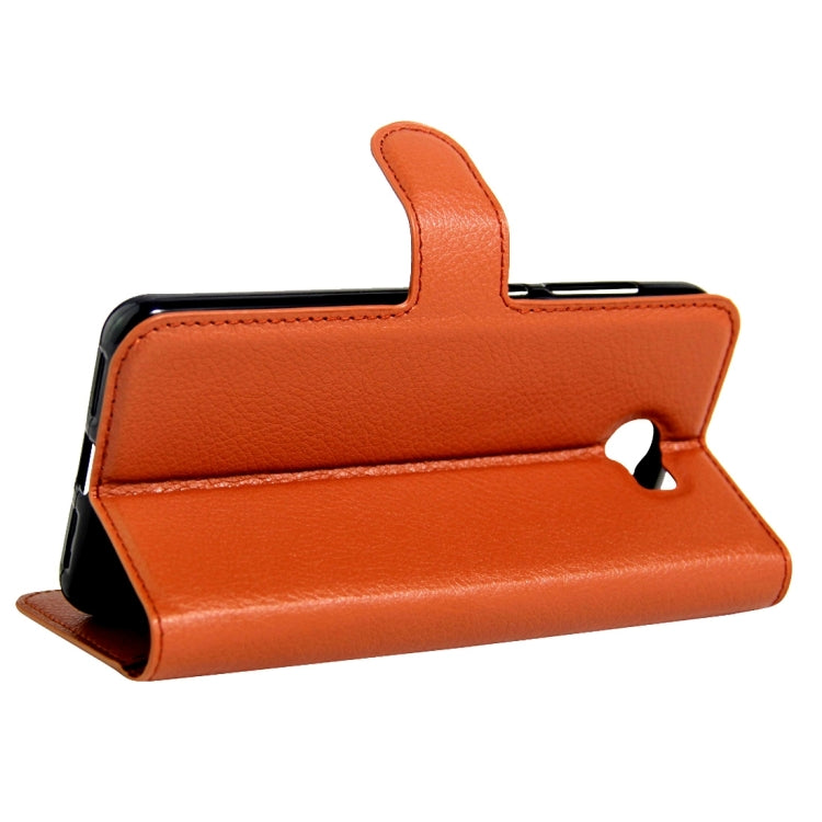 For Huawei  Y5 II Litchi Texture Horizontal Flip Leather Case with Magnetic Buckle & Holder & Card Slots & Wallet