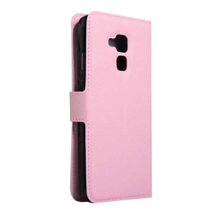 For Huawei  Honor 5C Litchi Texture Horizontal Flip Leather Case with Magnetic Buckle & Holder & Card Slots & Wallet