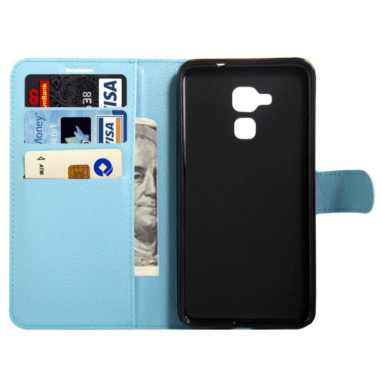 For Huawei  Honor 5C Litchi Texture Horizontal Flip Leather Case with Magnetic Buckle & Holder & Card Slots & Wallet