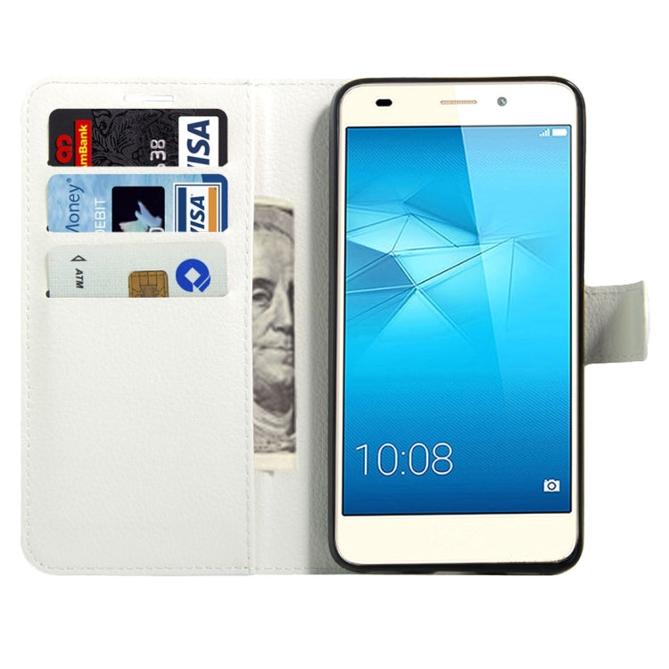 For Huawei  Honor 5C Litchi Texture Horizontal Flip Leather Case with Magnetic Buckle & Holder & Card Slots & Wallet