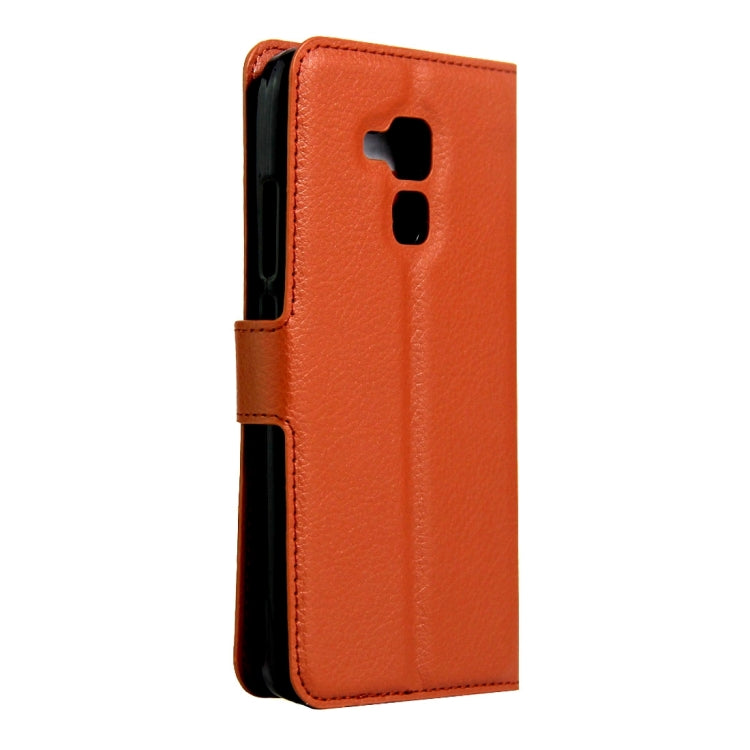 For Huawei  Honor 5C Litchi Texture Horizontal Flip Leather Case with Magnetic Buckle & Holder & Card Slots & Wallet