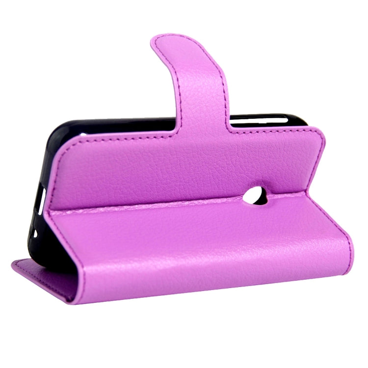 For Vodafone Smart First 7 / VF200 Litchi Texture Horizontal Flip Leather Case with Magnetic Buckle & Holder & Card Slots & Wallet