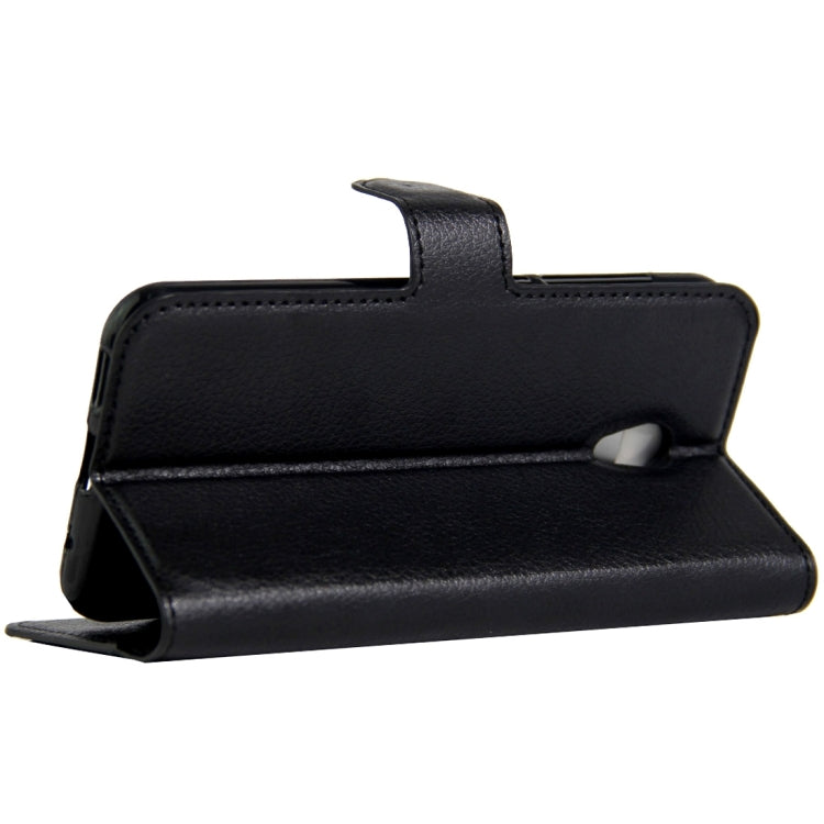 For Vodafone Smart Prime 7 / VF600 Litchi Texture Horizontal Flip Leather Case with Magnetic Buckle & Holder & Card Slots & Wallet